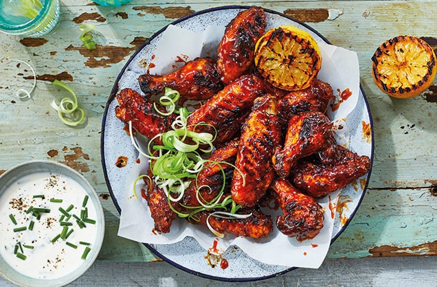 RFO 636x418 Barbecue chicken wings