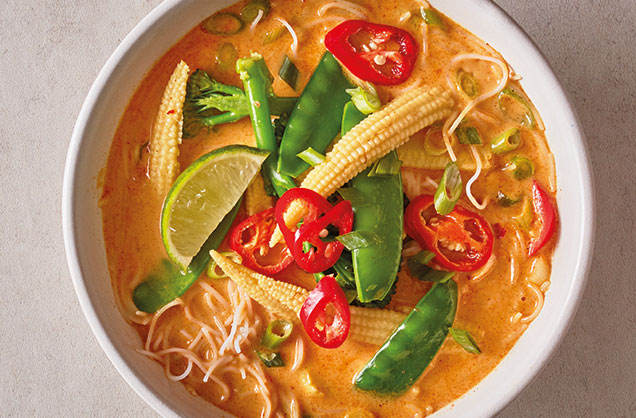 Rendang noodle soup