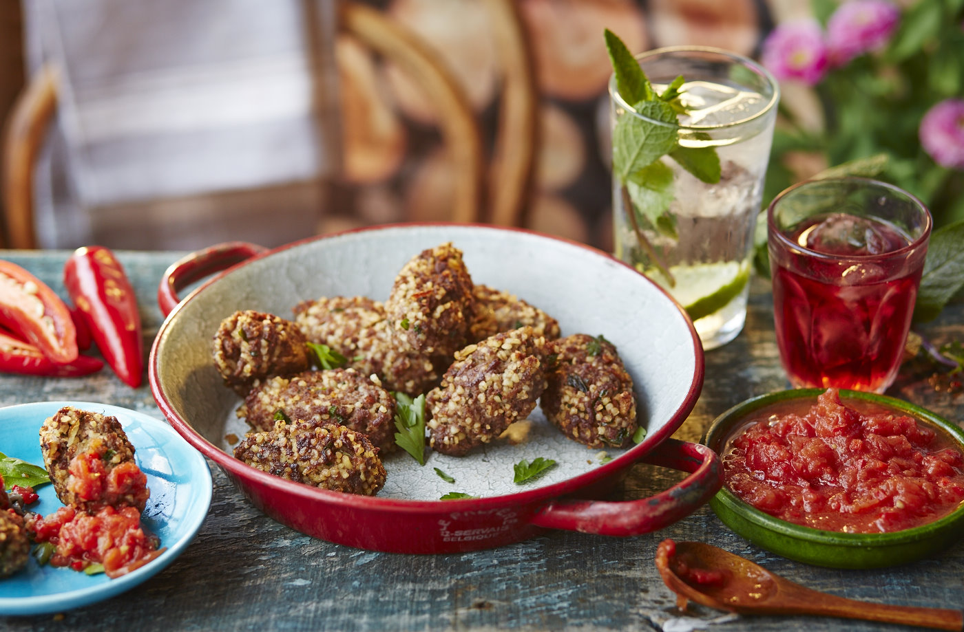Quibe (beef meatballs) recipe