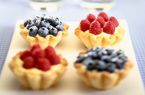 Mini summer fruit tarts recipe