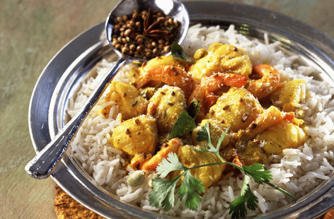 Monkfish curry recipe