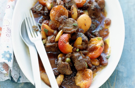 Lamb and apricot stew recipe