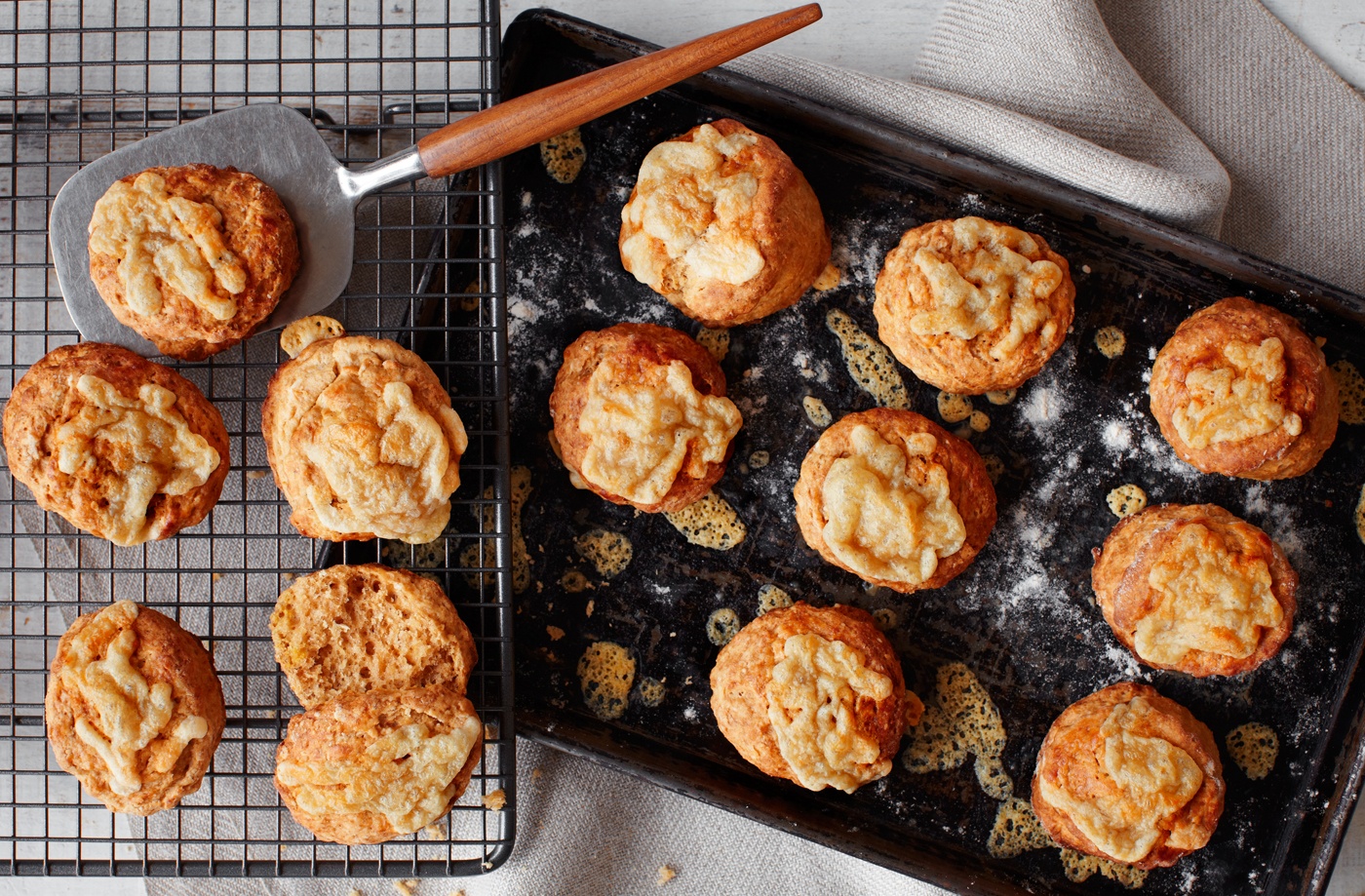 Mini Marmite scones recipe