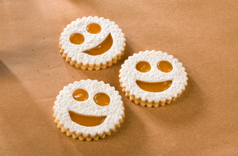 Jam shortbread biscuits recipe