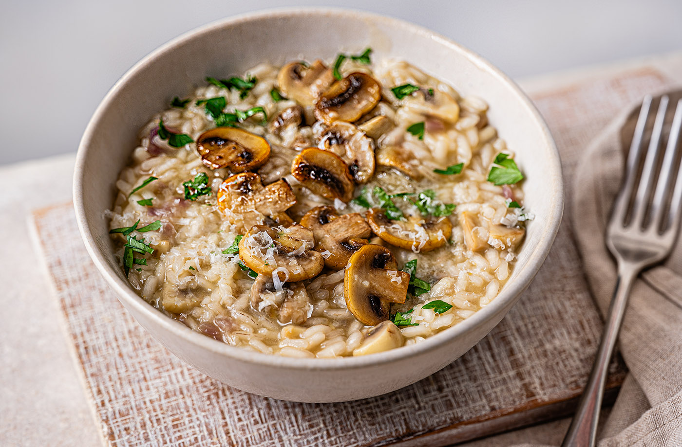 Mushroom risotto recipe