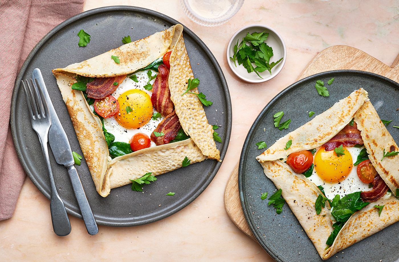 Brunch galettes recipe