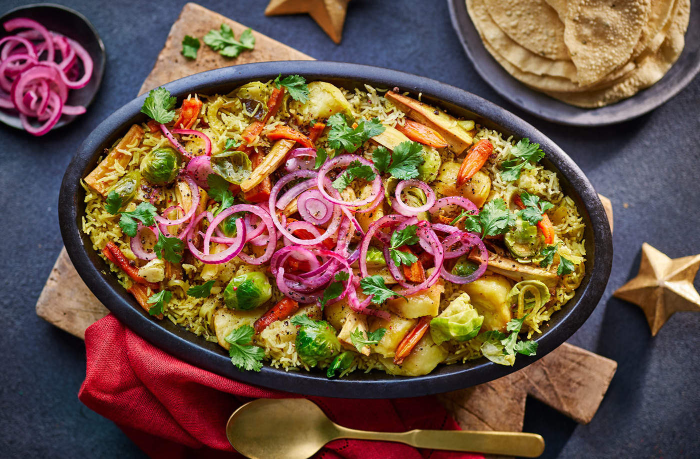 Bubble and squeak biryani recipe