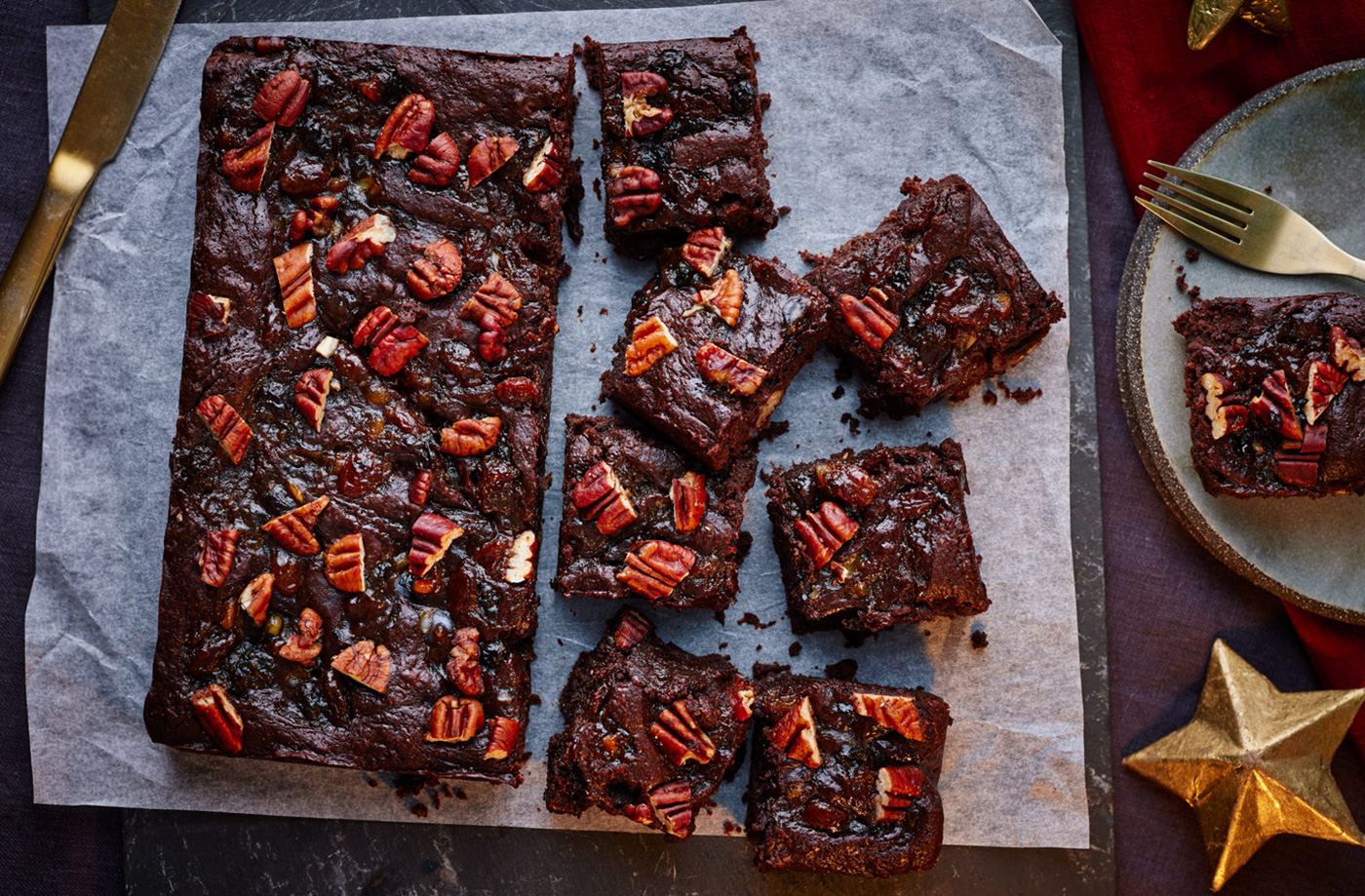 Mince pie brownies recipe