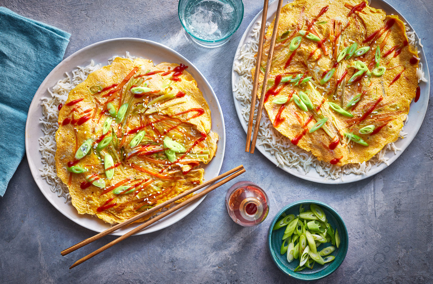 Carrot and egg omelette recipe