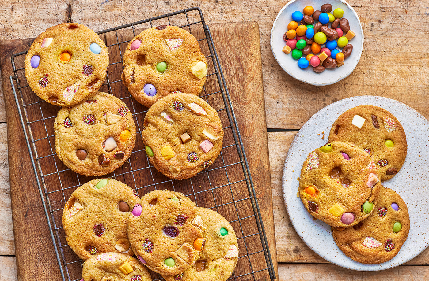 Pick ‘n’ mix cookies recipe