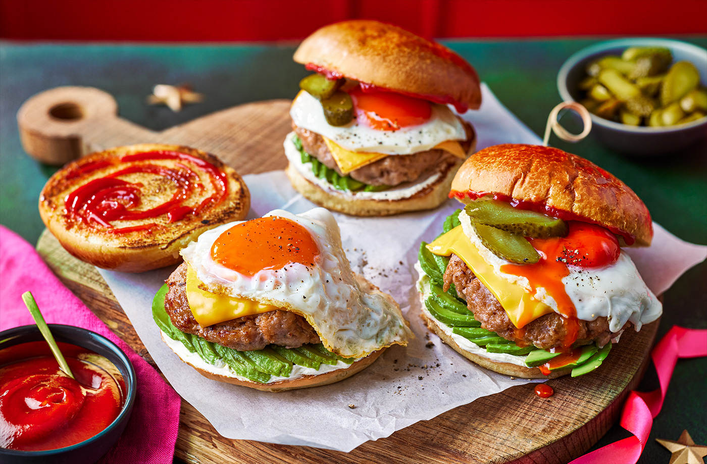 Mega brekky bap recipe