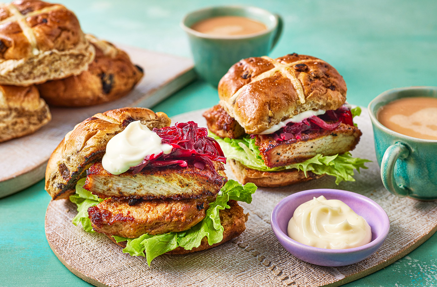 Jeremy Pang's chop cross buns recipe