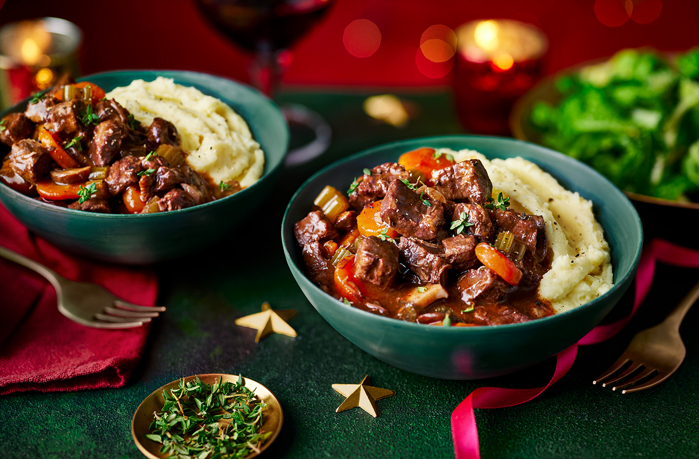 Mulled wine braised beef recipe