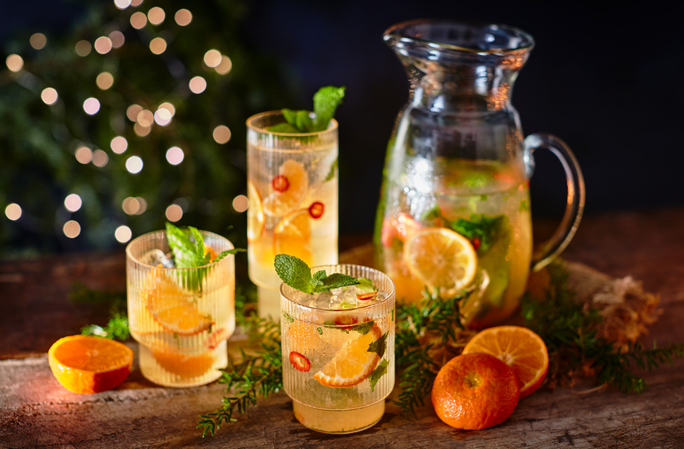 Honeyed clementine and chilli smash recipe