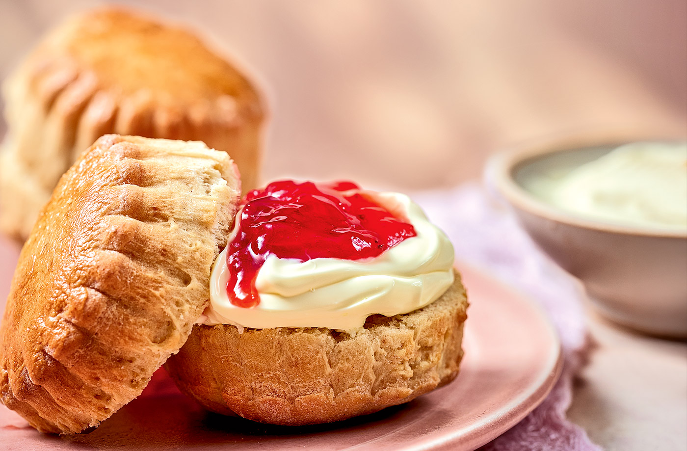 Air-fryer cream soda scones recipe