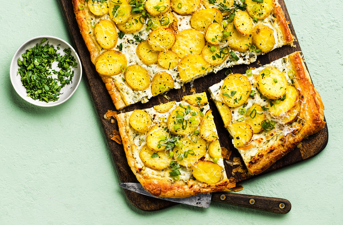 Baby potato tart recipe