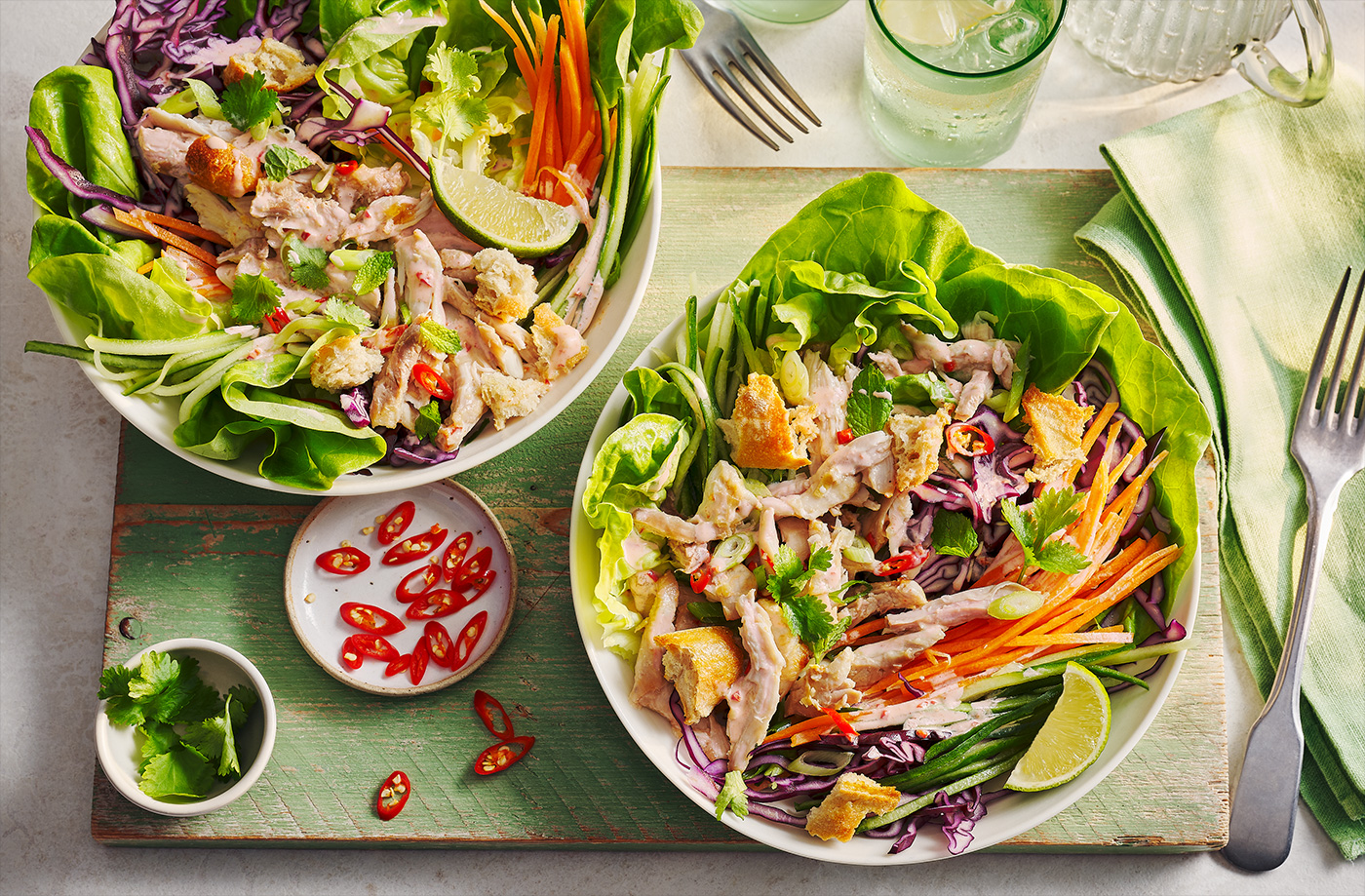 Bánh mì salad bowl recipe