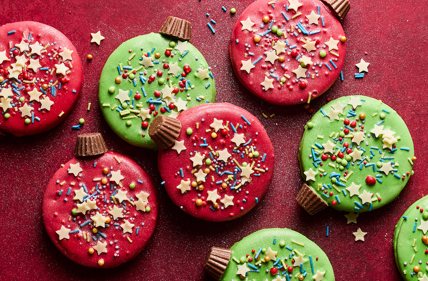Bauble biscuits recipe