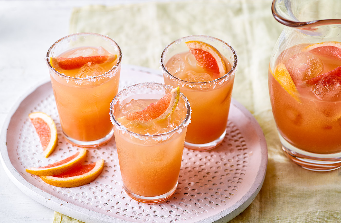 Big-batch paloma cocktail recipe