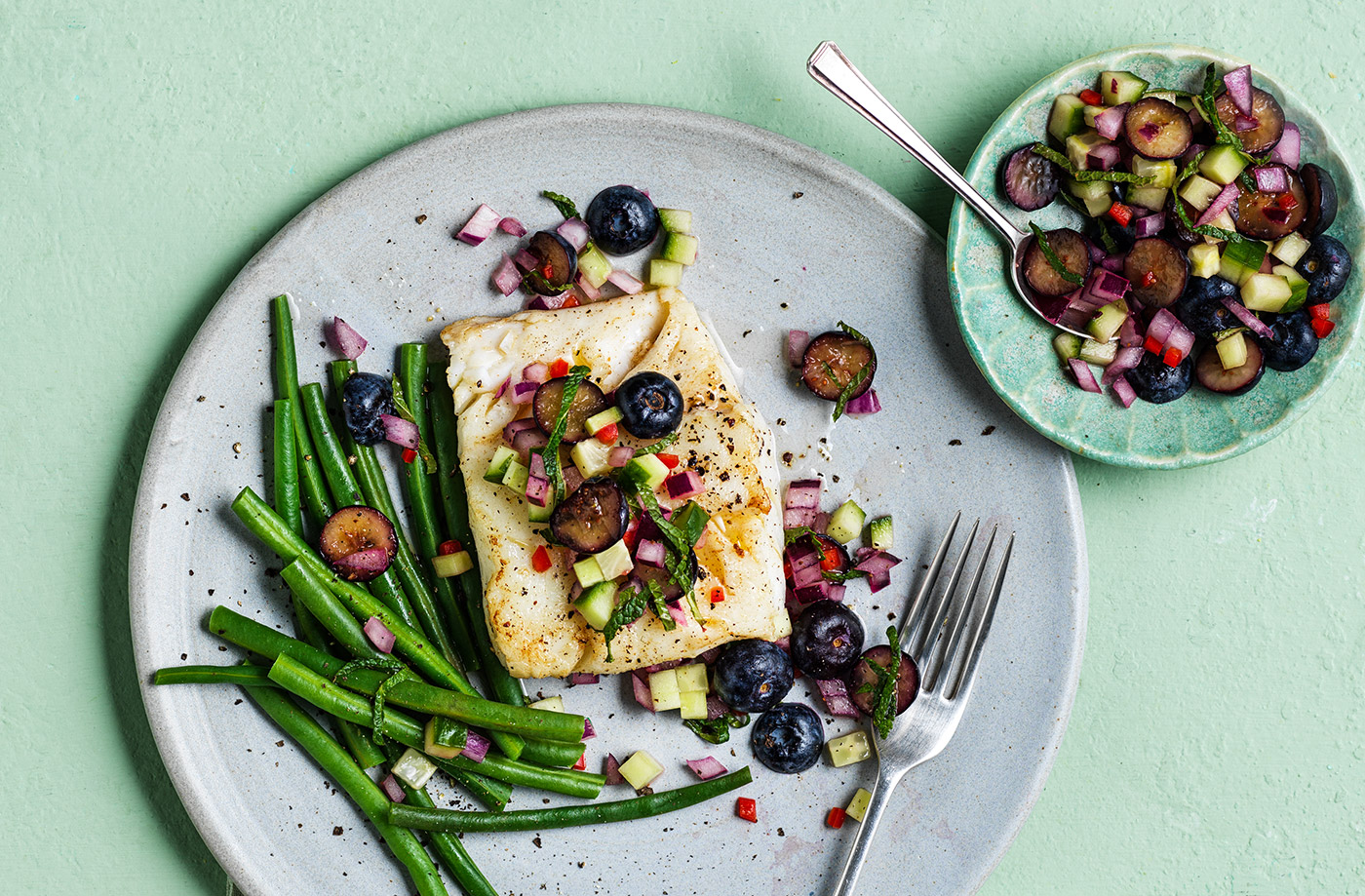 Blueberry salsa recipe
