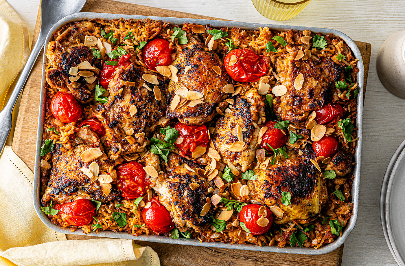 Butter chicken pilaf recipe