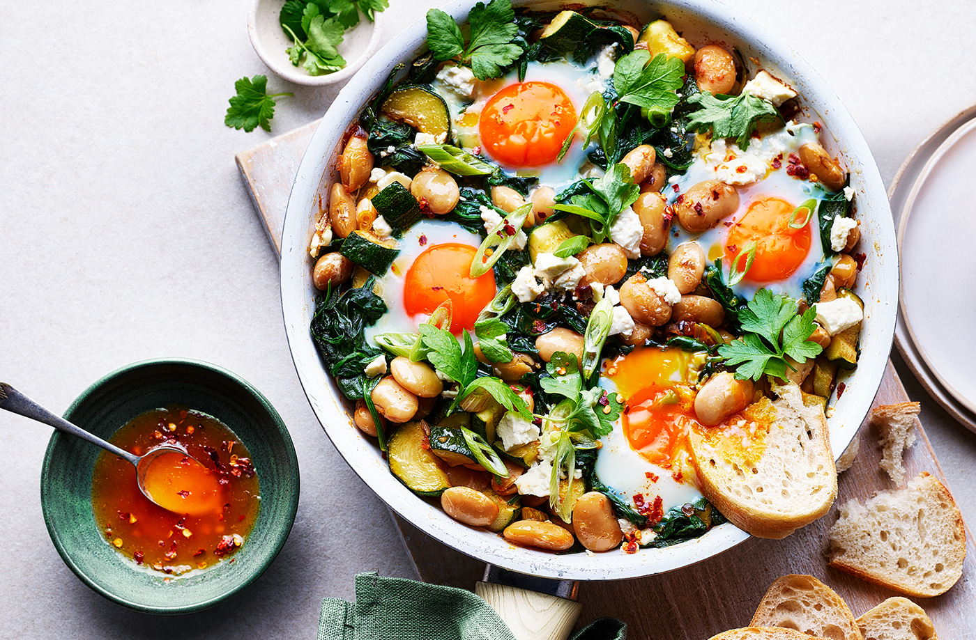 Butter bean shakshuka recipe
