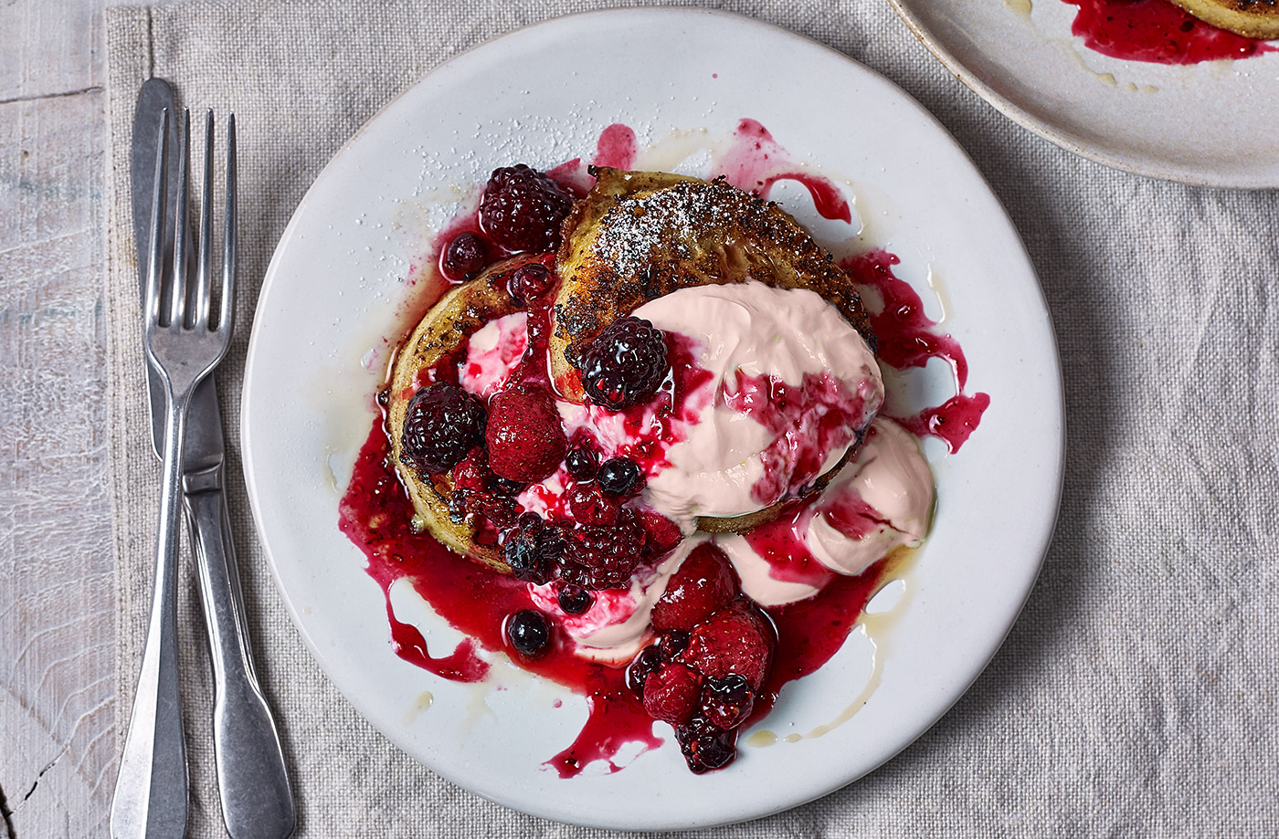 Crumpet French toast recipe
