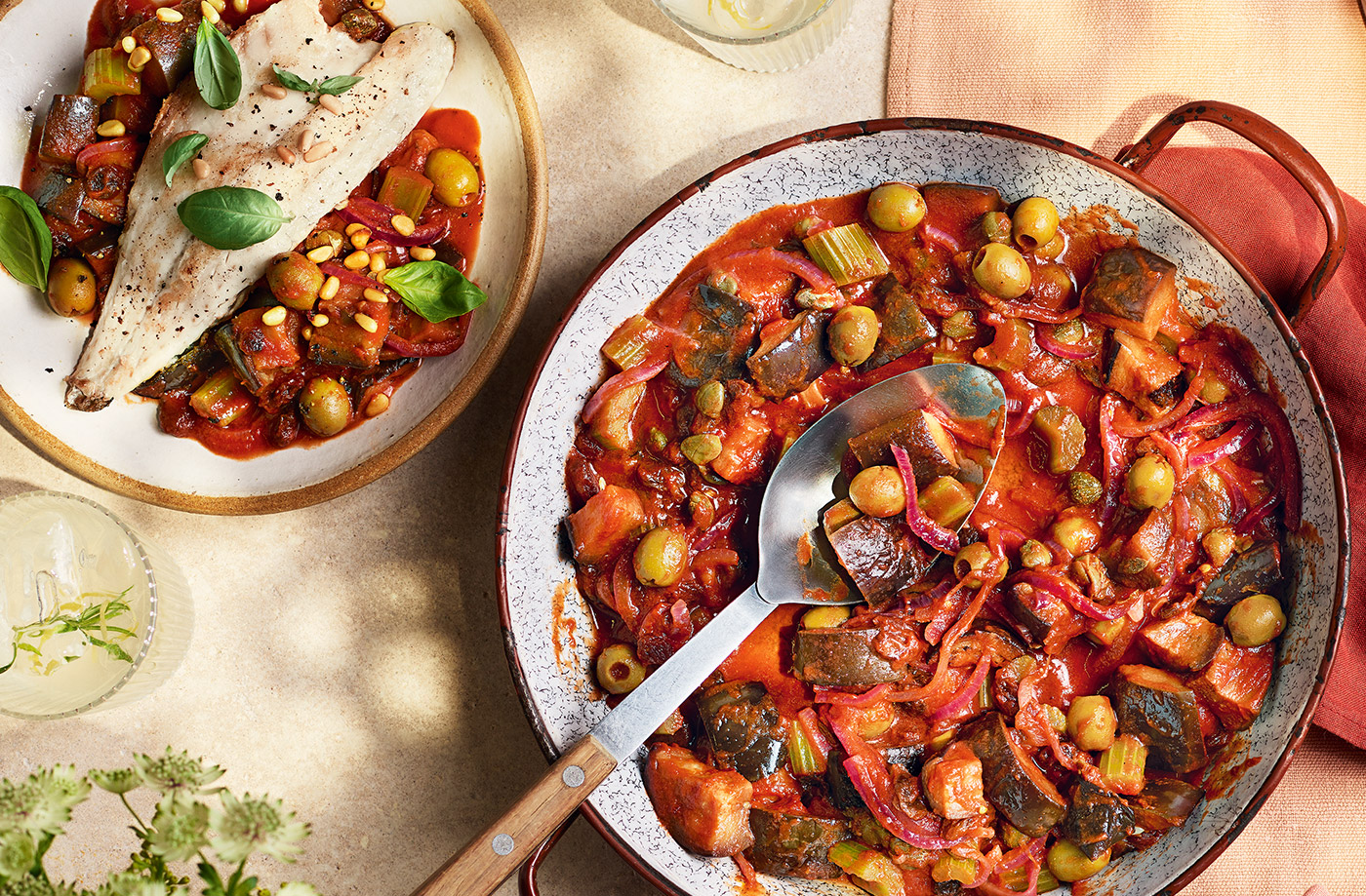 Caponata stew recipe