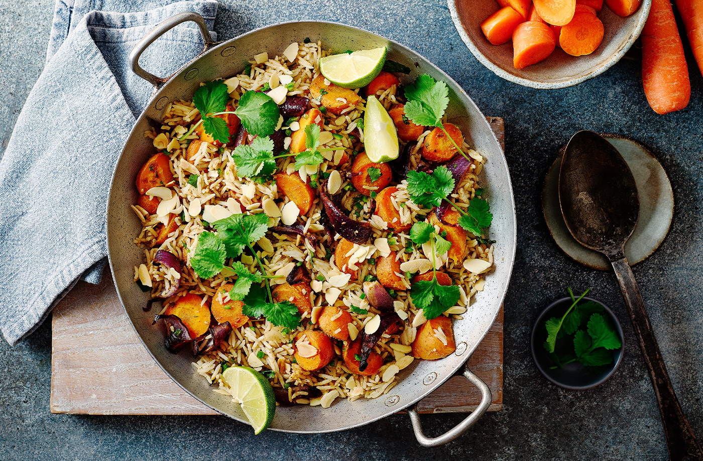 Carrot pilaf recipe