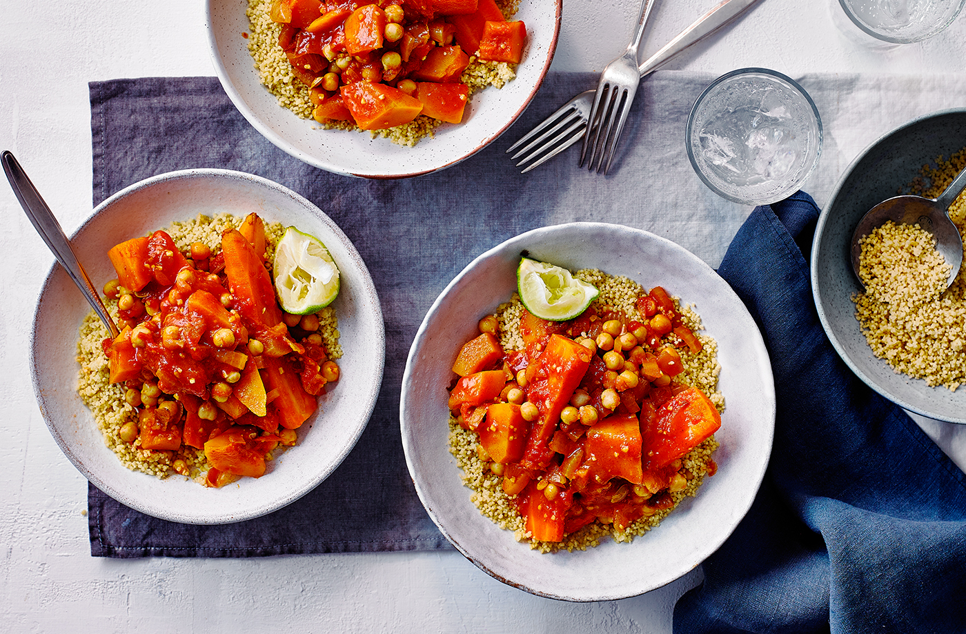 Carrot and chickpea stew recipe
