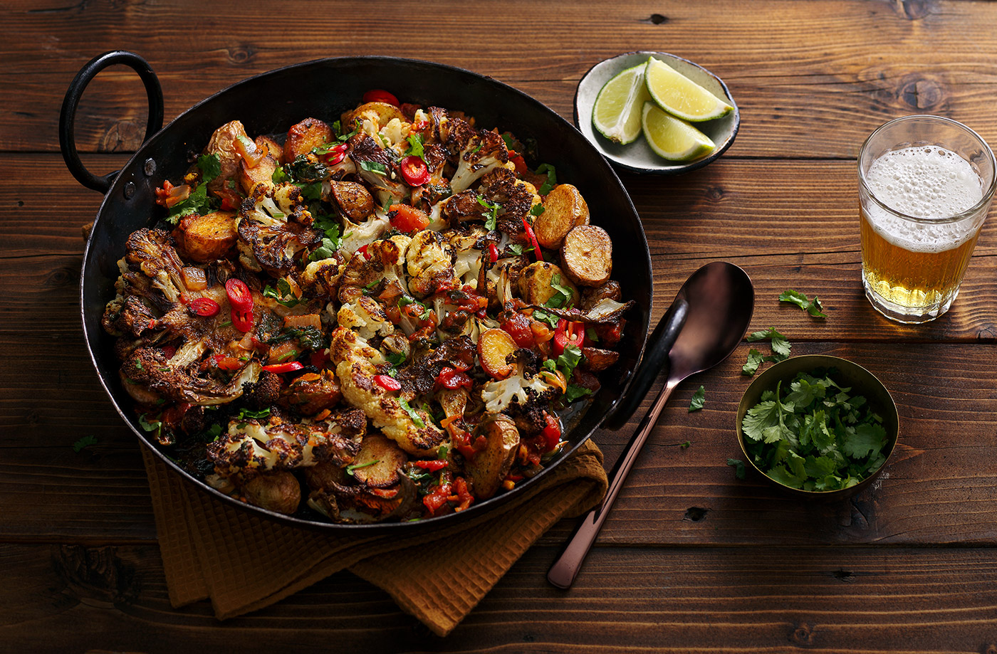 Cauliflower and potato curry recipe