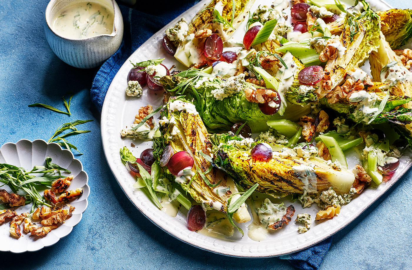Charred Waldorf salad recipe