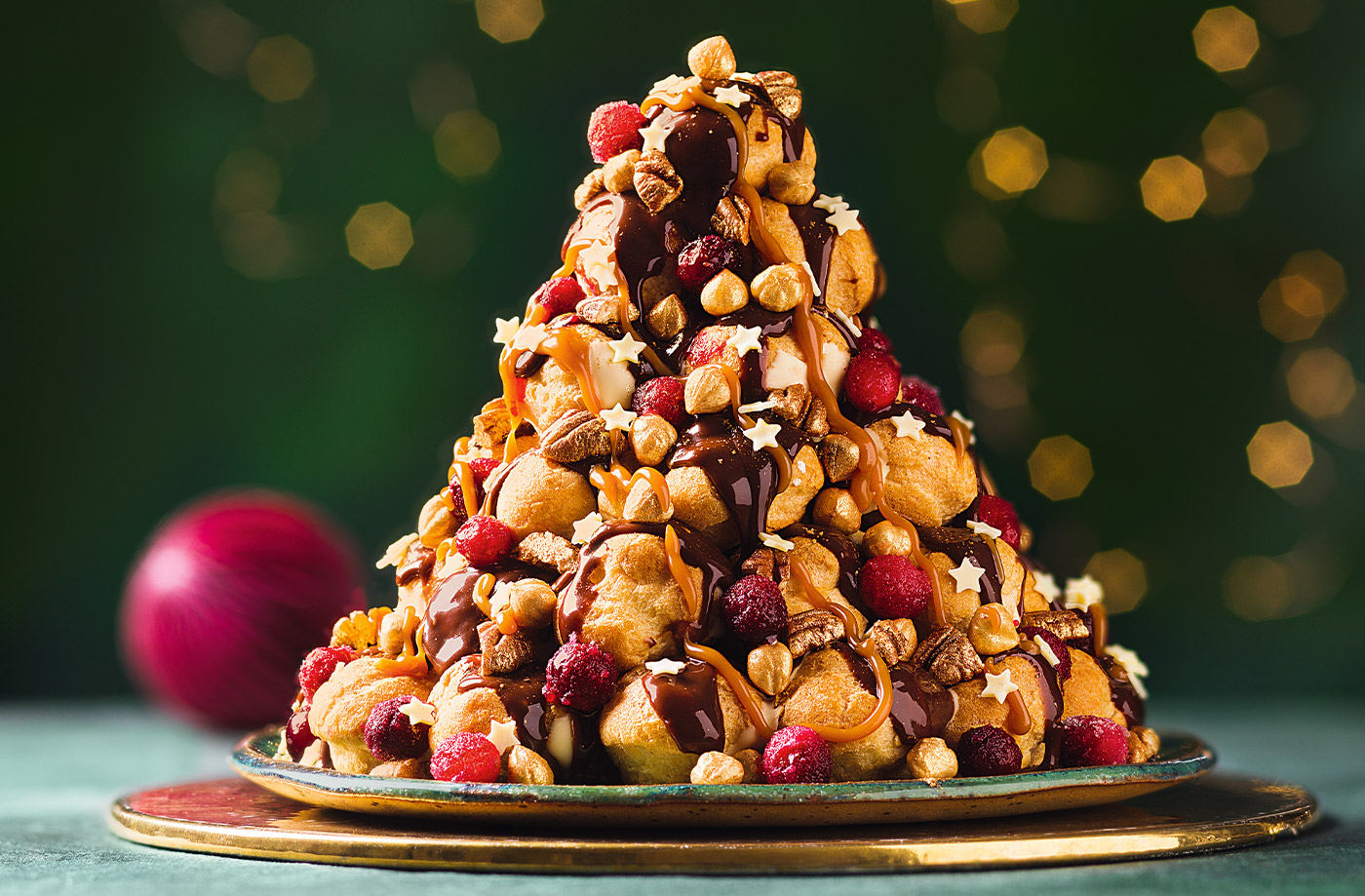 Cheat's croquembouche recipe
