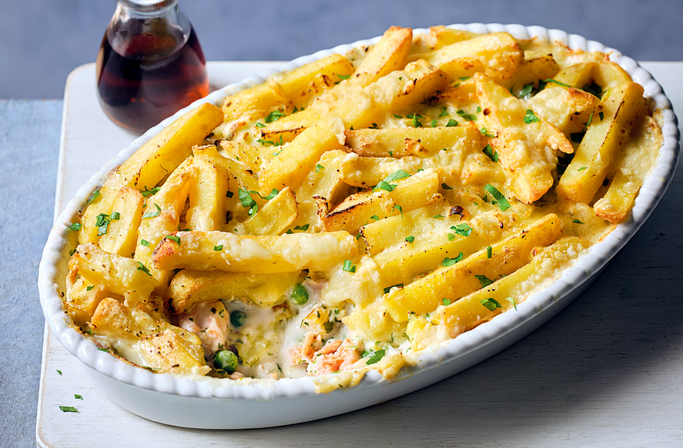 Chip shop fish pie recipe