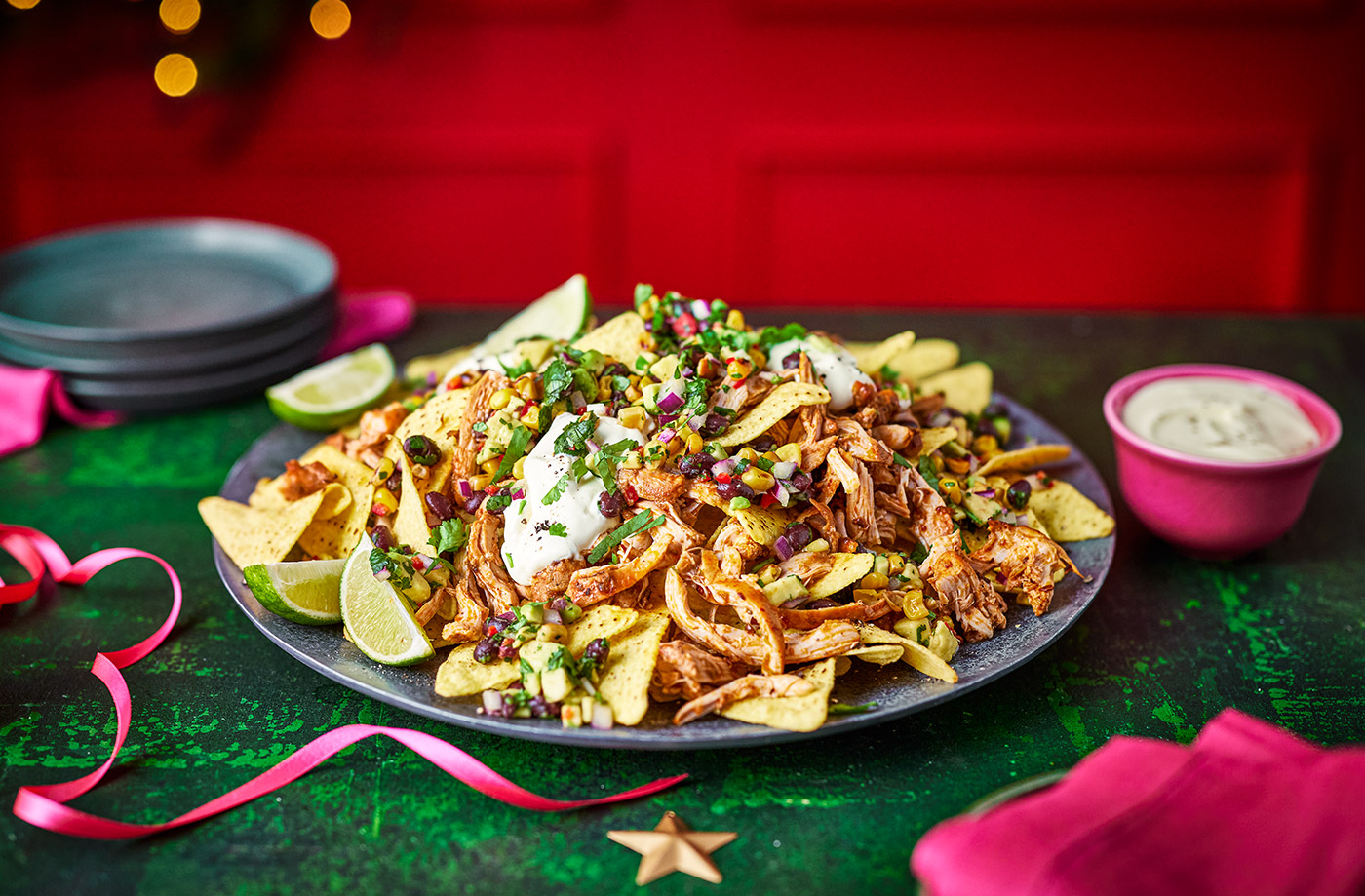 Chipotle chicken nachos recipe