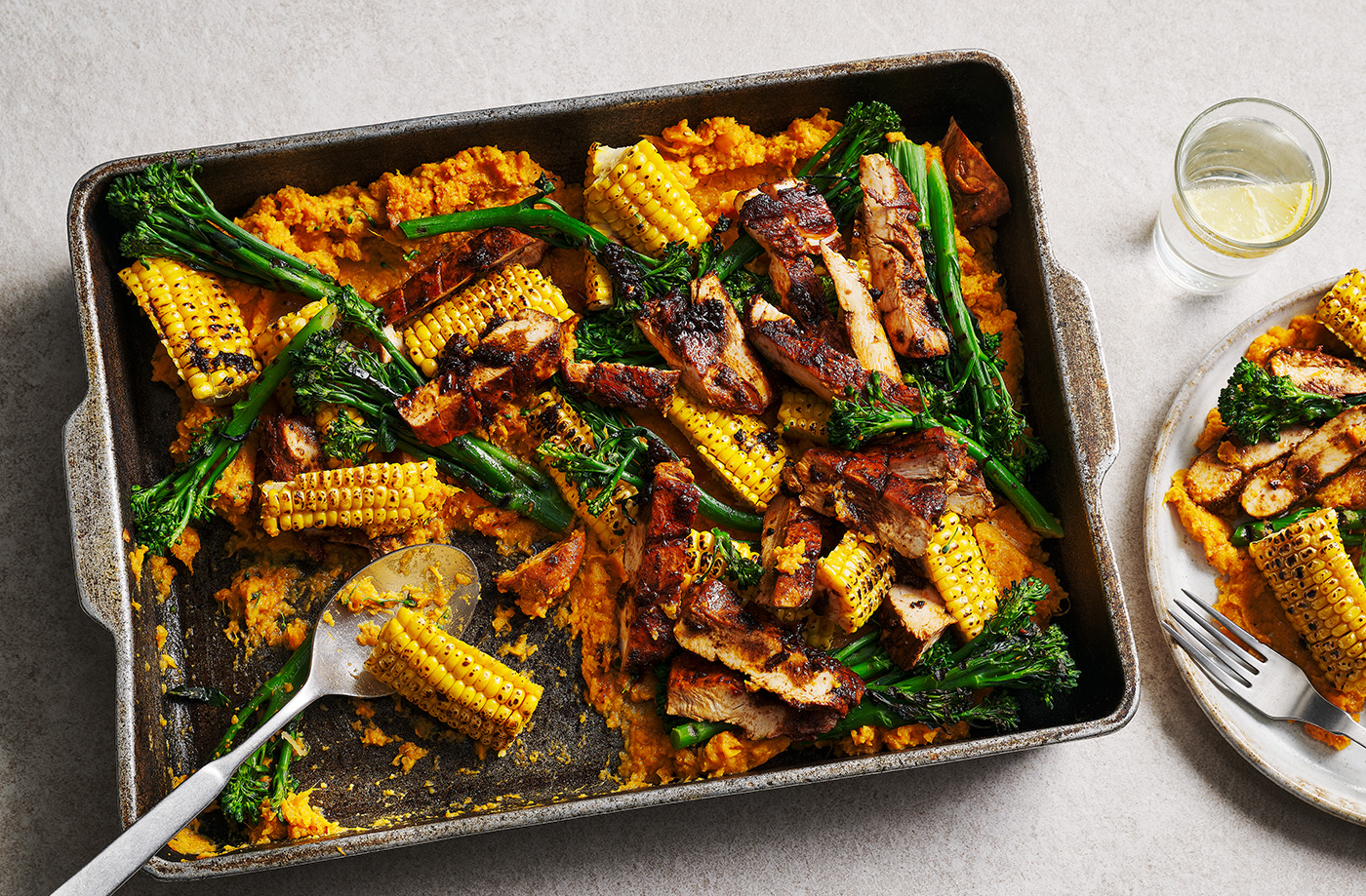 5-ingredient chipotle chicken sharing board recipe