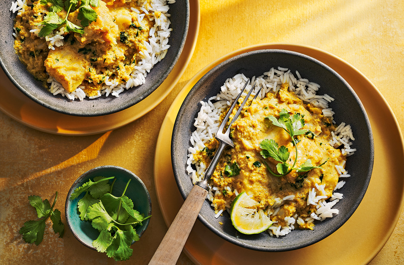 Coconut cod curry recipe