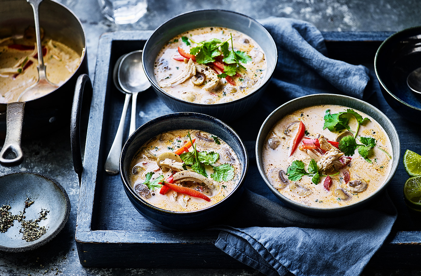 Coconut chicken soup recipe