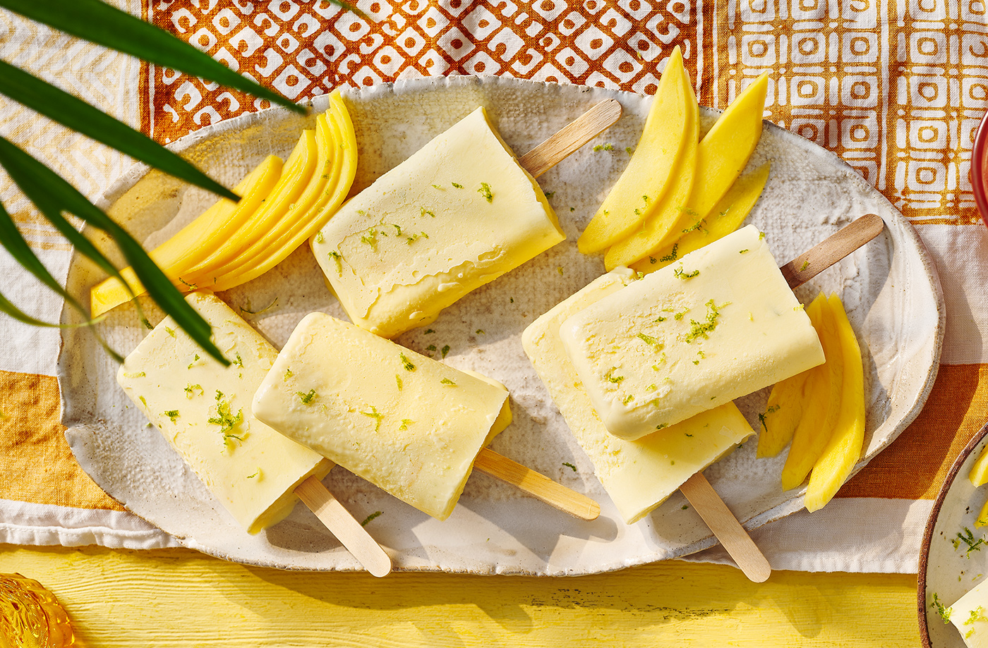 Mango and lime kulfi recipe