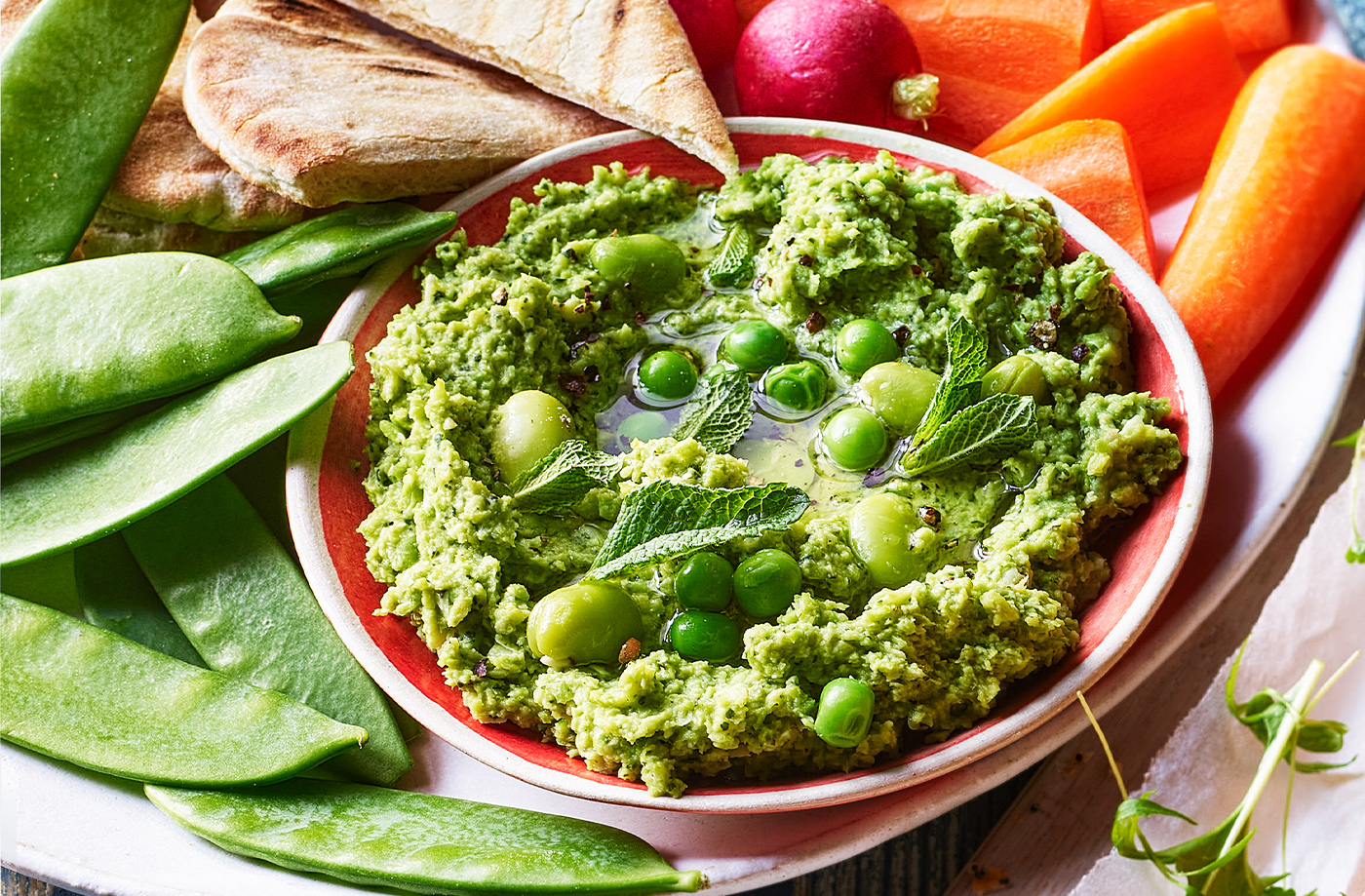 English garden 'guacamole' recipe