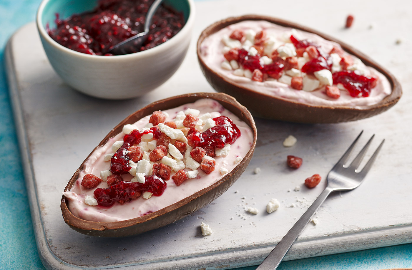 Eton mess Easter sharing eggs recipe