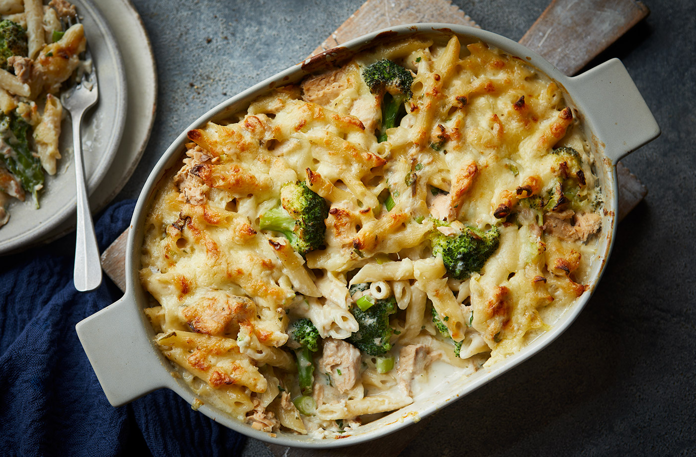 Fish pie pasta bake recipe