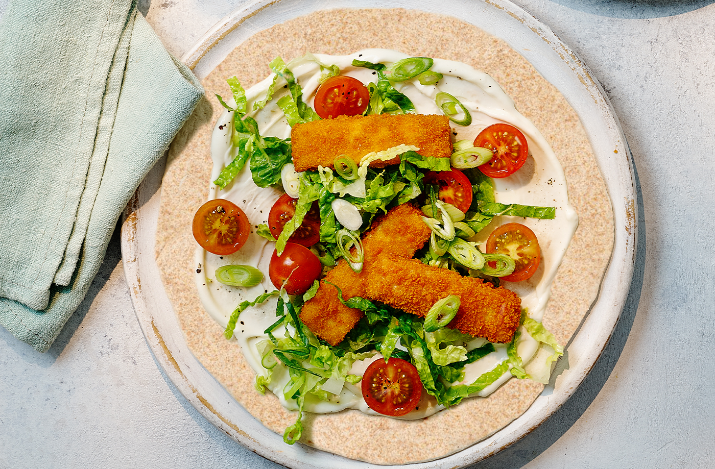 Kids' fish finger tacos  recipe