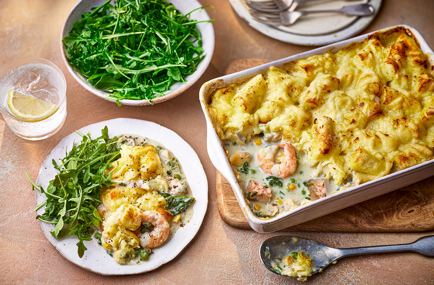Throw-together fish pie recipe