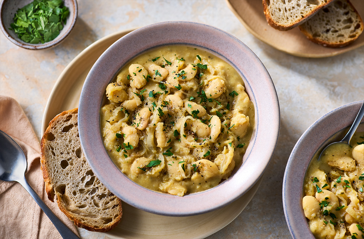 French onion butter beans recipe