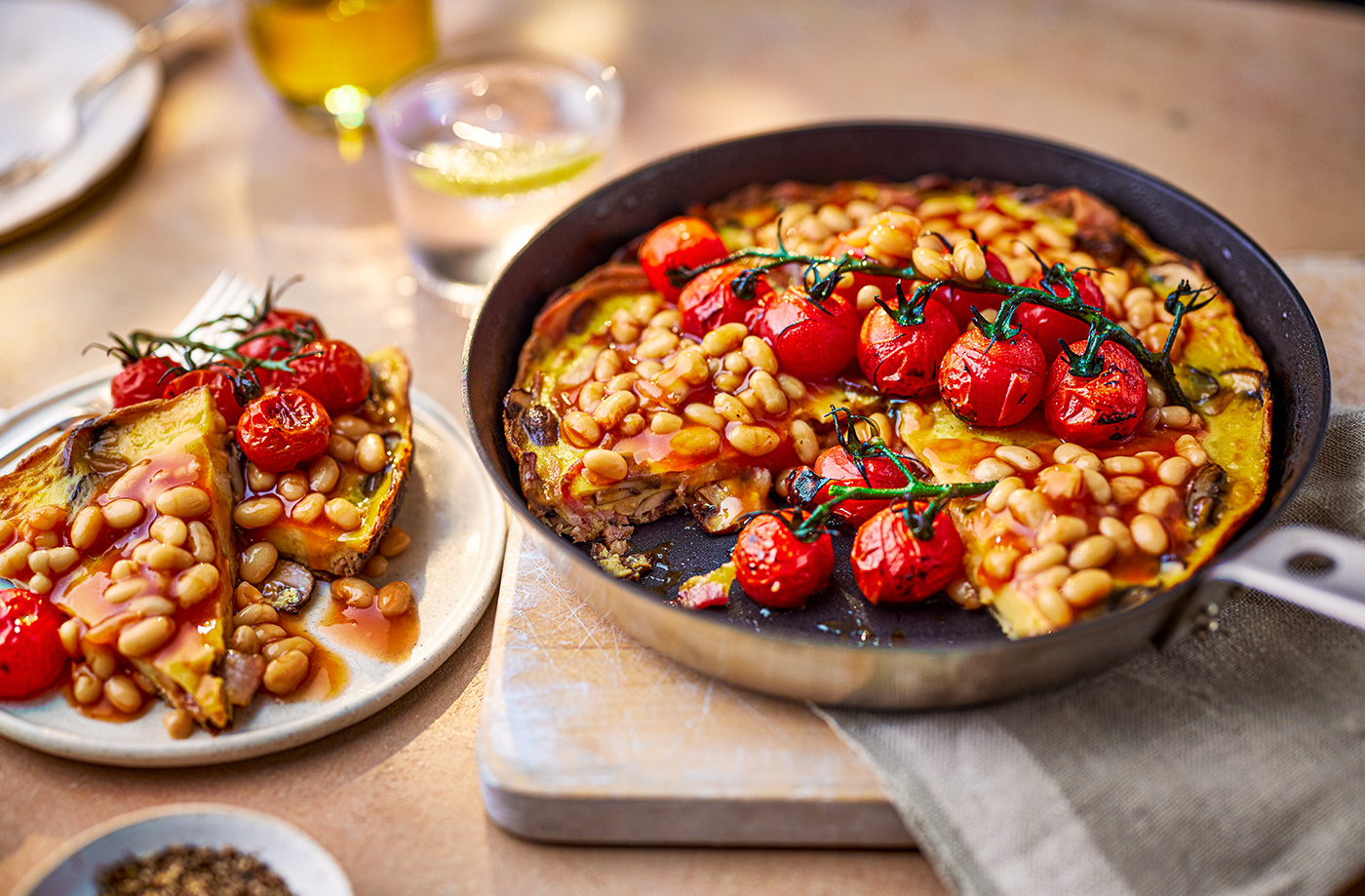 Full English frittata recipe