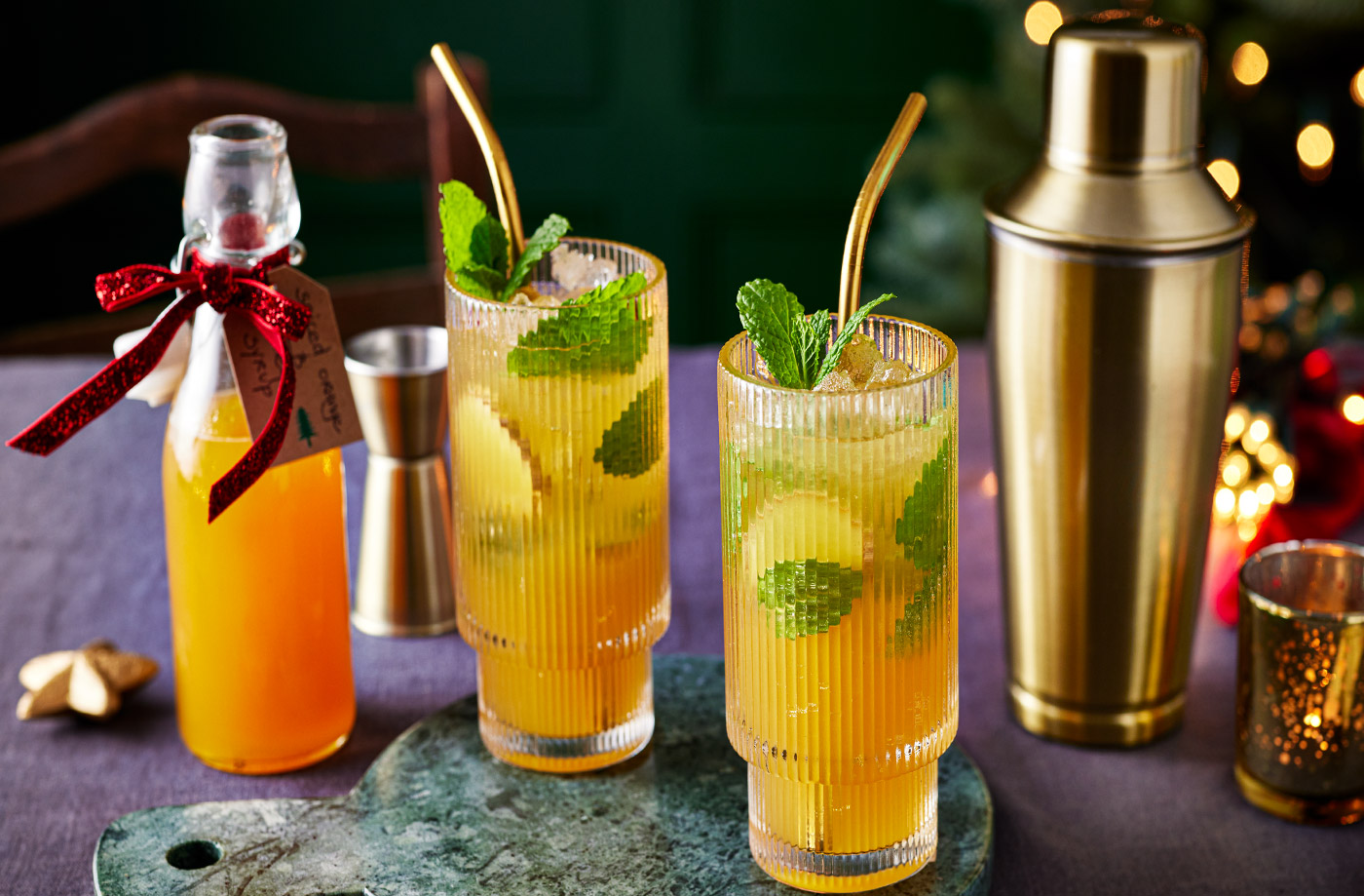 Ginger and orange mojito recipe