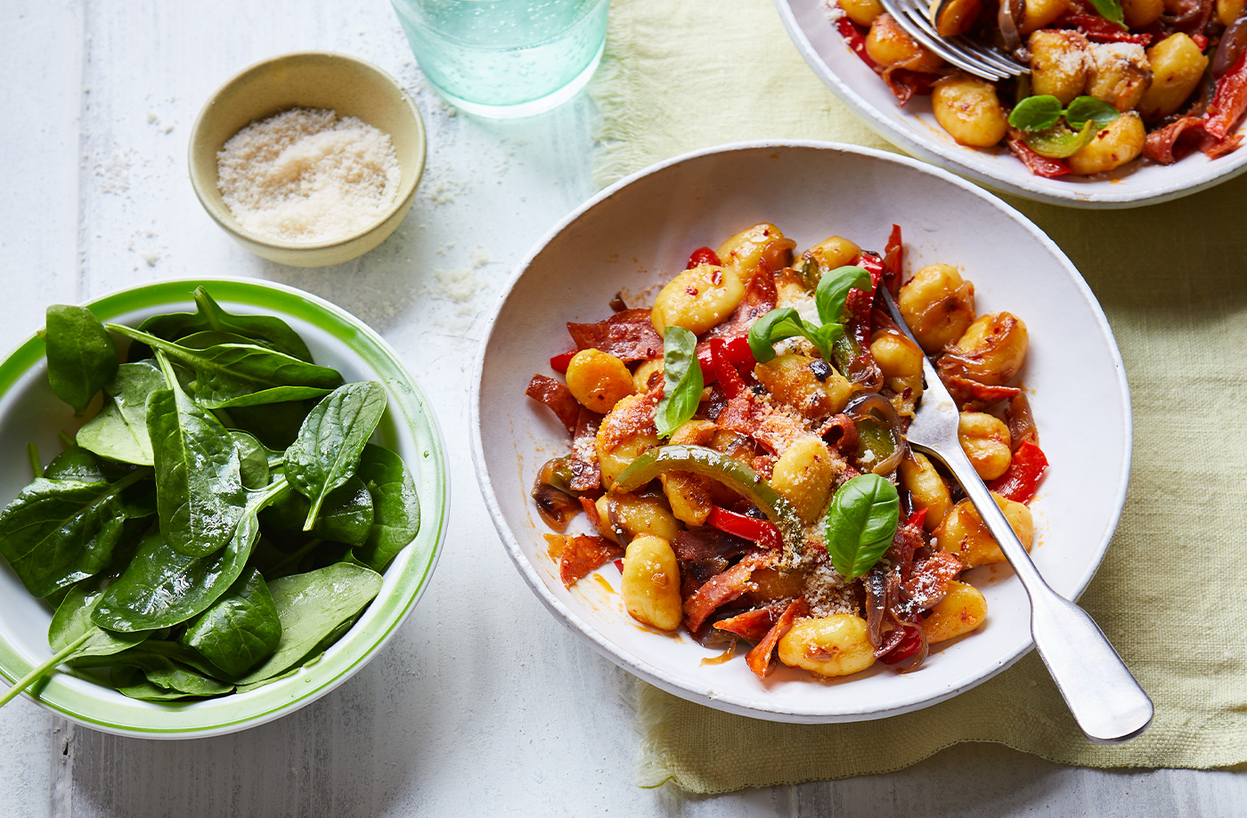 Chorizo and pepper gnocchi recipe