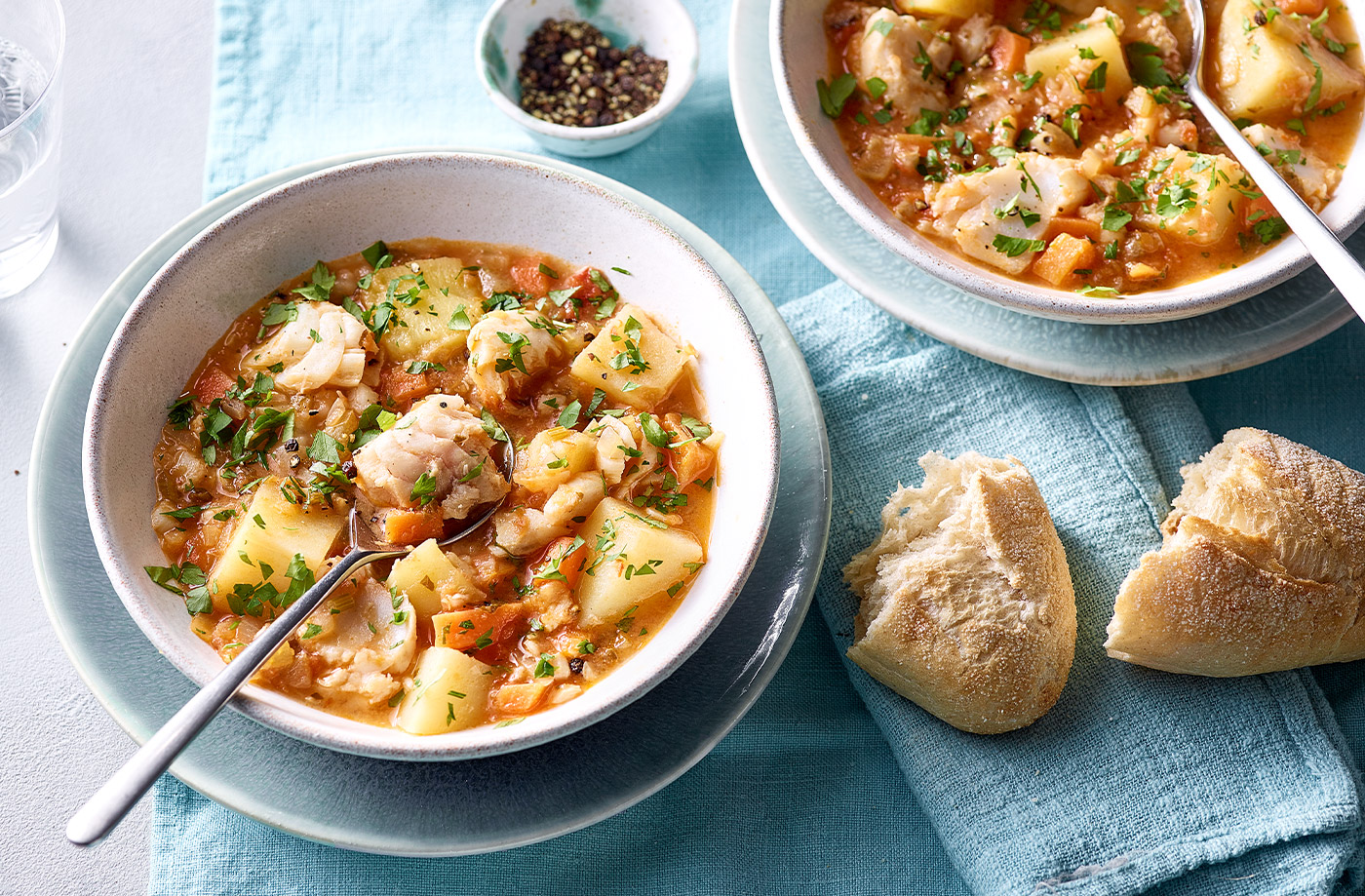 Greek-style fish stew recipe
