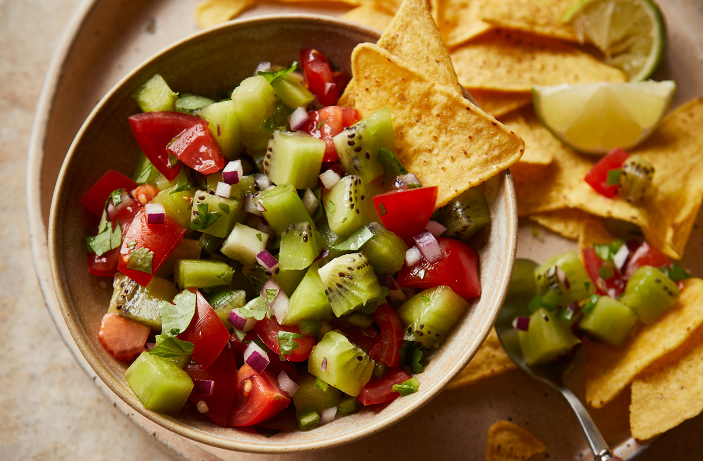 Green kiwi salsa recipe